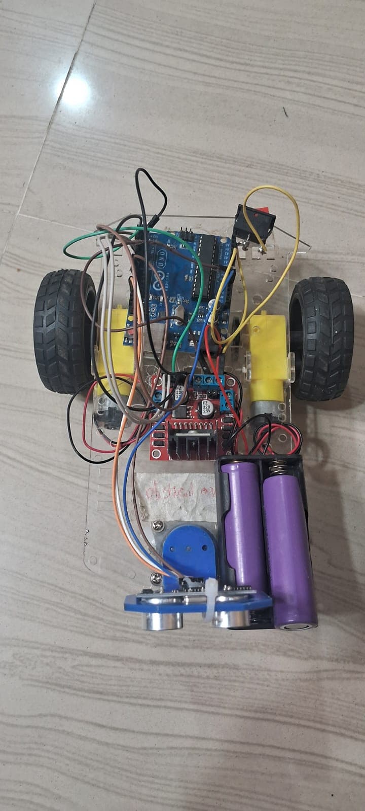 Arduino Obstacle Avoiding Robot Car – Complete DIY Robotics Kit - Image 1